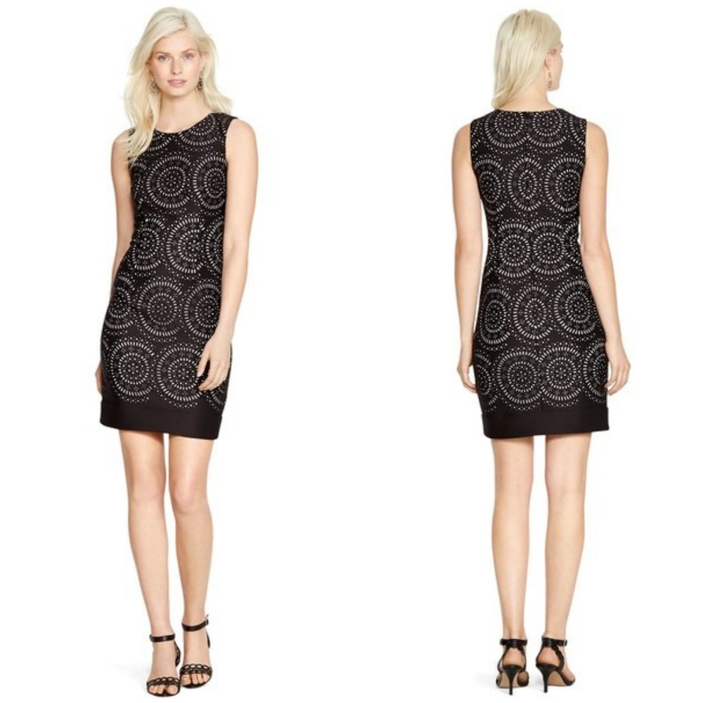ECU White House Black Market cutout sheath dress